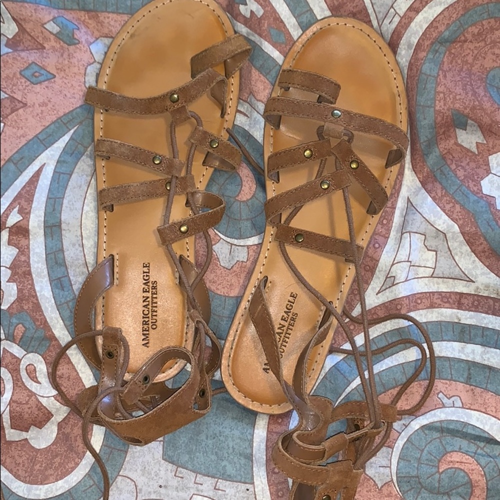 american eagle gladiator sandals